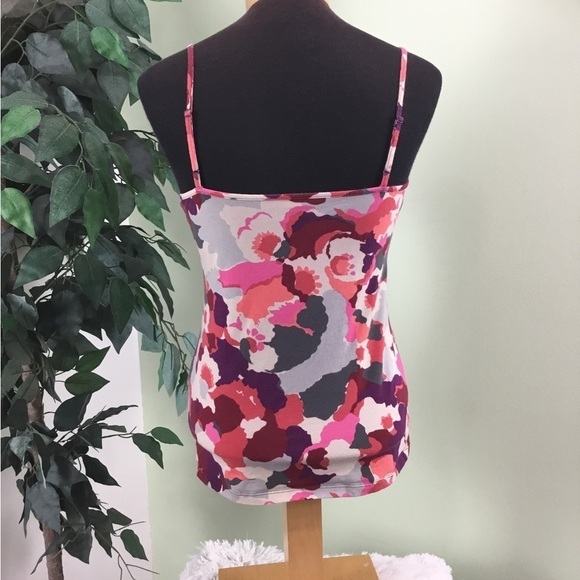 Loft for ANN Taylor  Medium multi colored adjustable strap cami - Picture 5 of 15